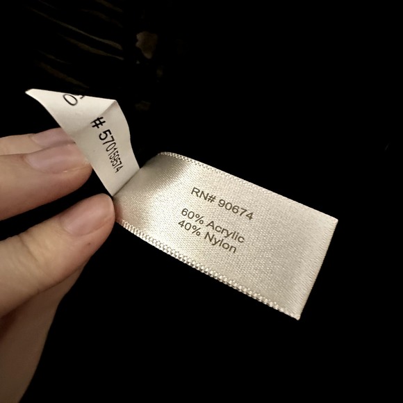 Boston Proper Fringe Boho Poncho S/M - Picture 5 of 5